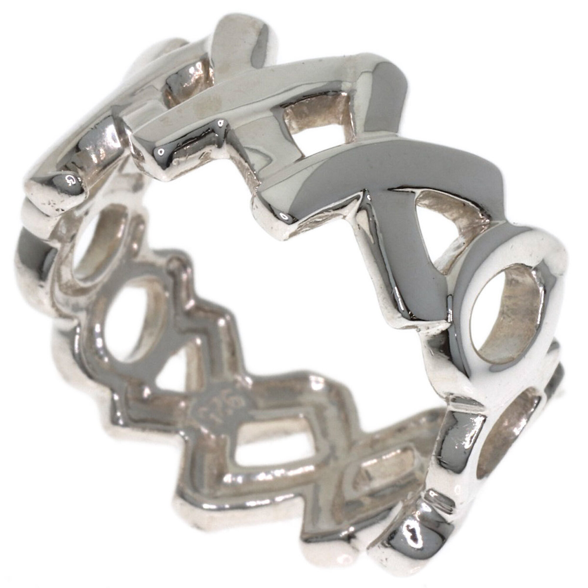 Tiffany & Co. Love Kiss Ring, Silver, Women's.